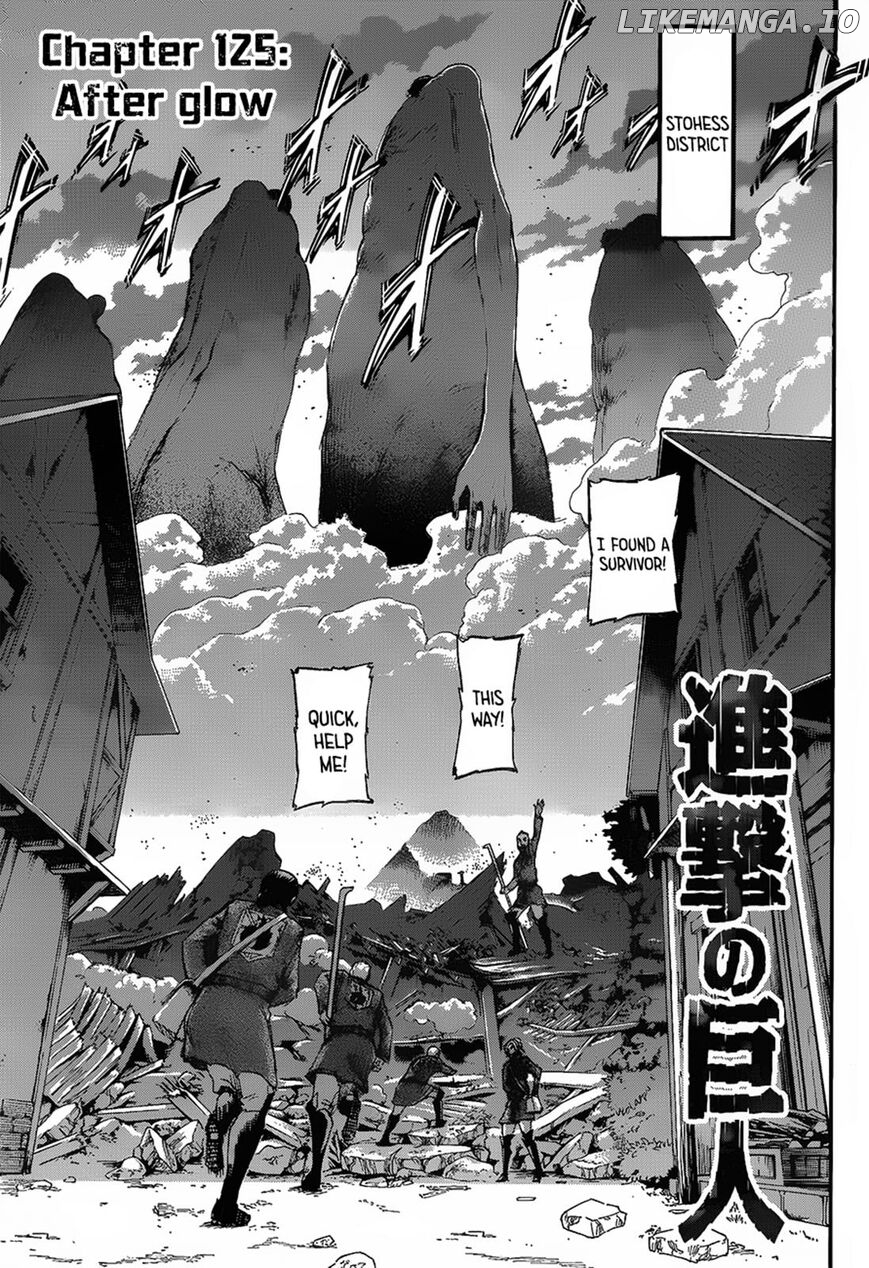 Attack on Titan, Chapter 125 image 02
